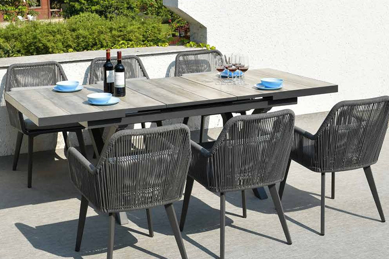 Outdoor Dining Table extensible-1