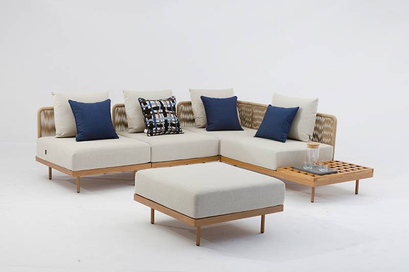 Luxury Modern Aluminum Furniture Garden Sofa Set Patio