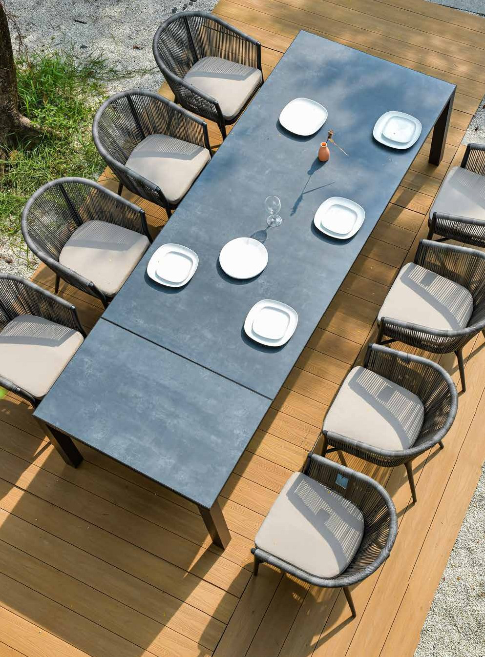 aluminum patio dining set