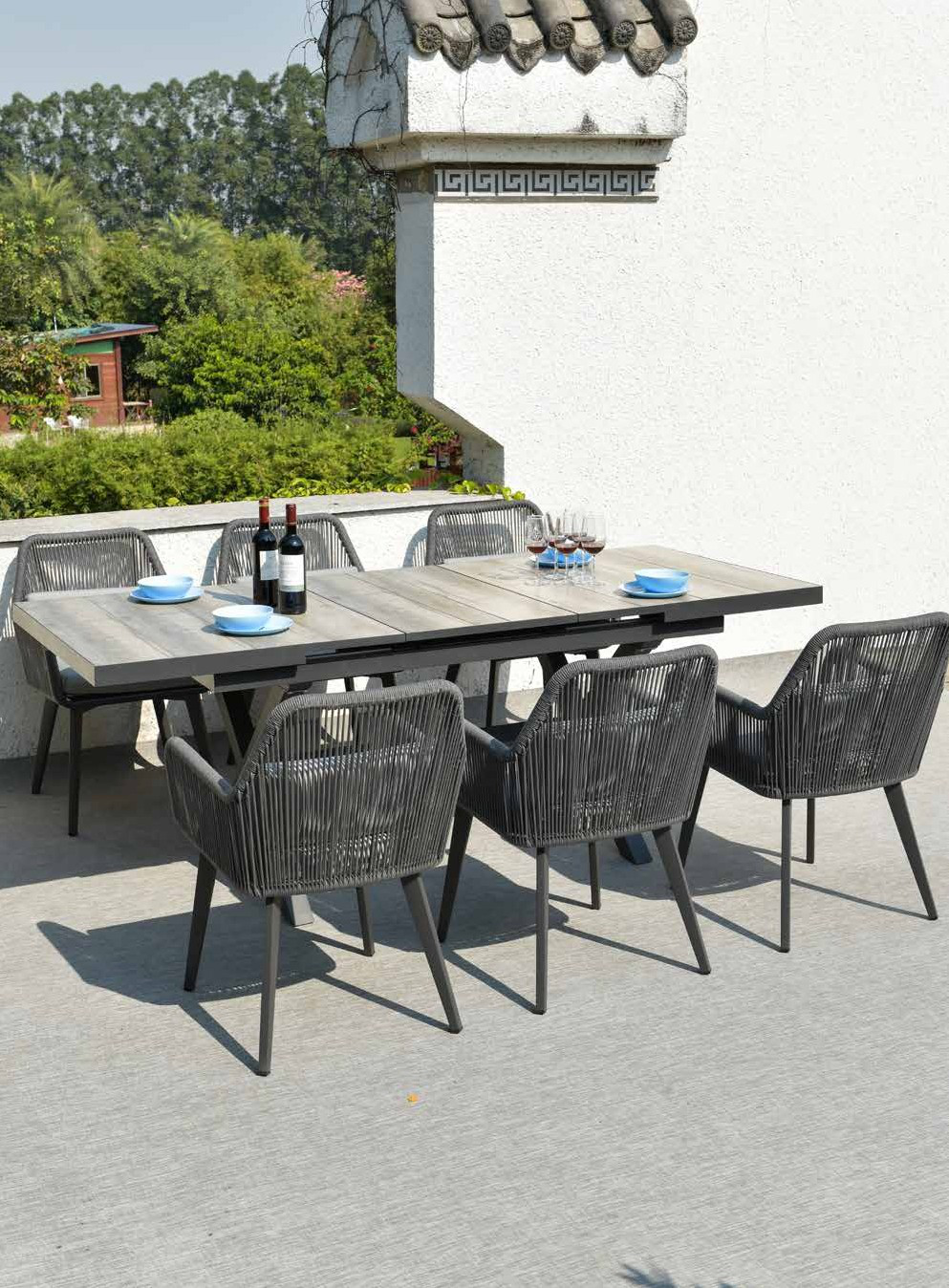 small outdoor table and chairs