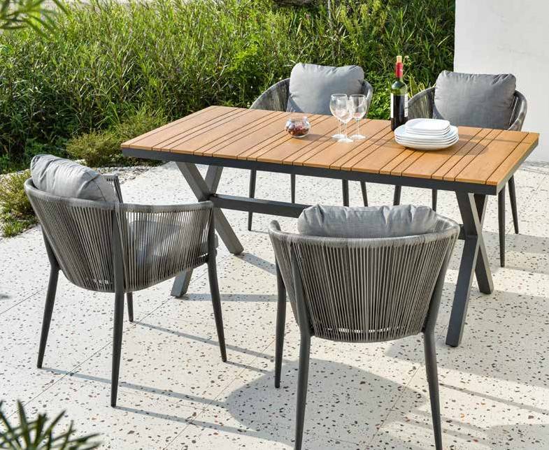 Outdoor Dining Table iron-2