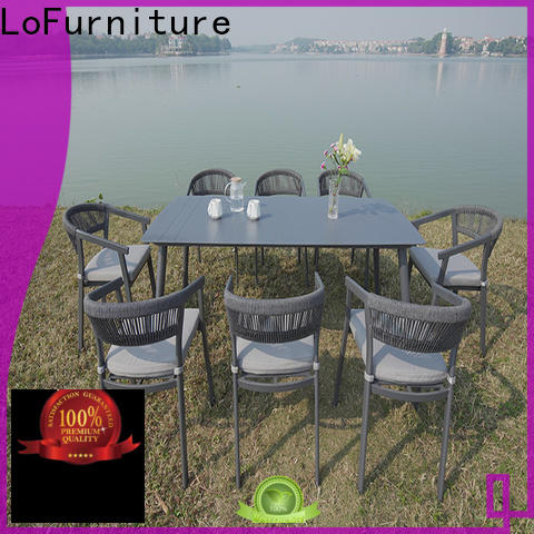 marble Outdoor Furniture Set
