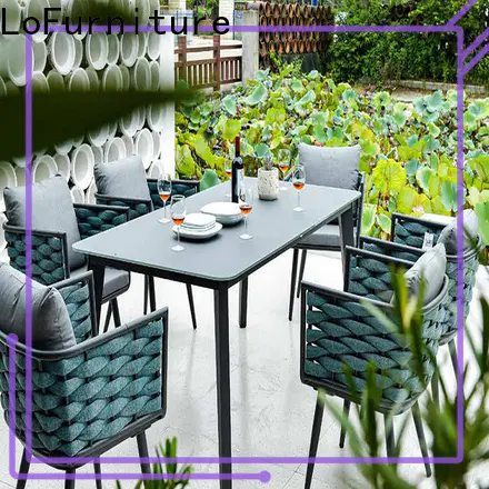 glass Outdoor Dining Table
